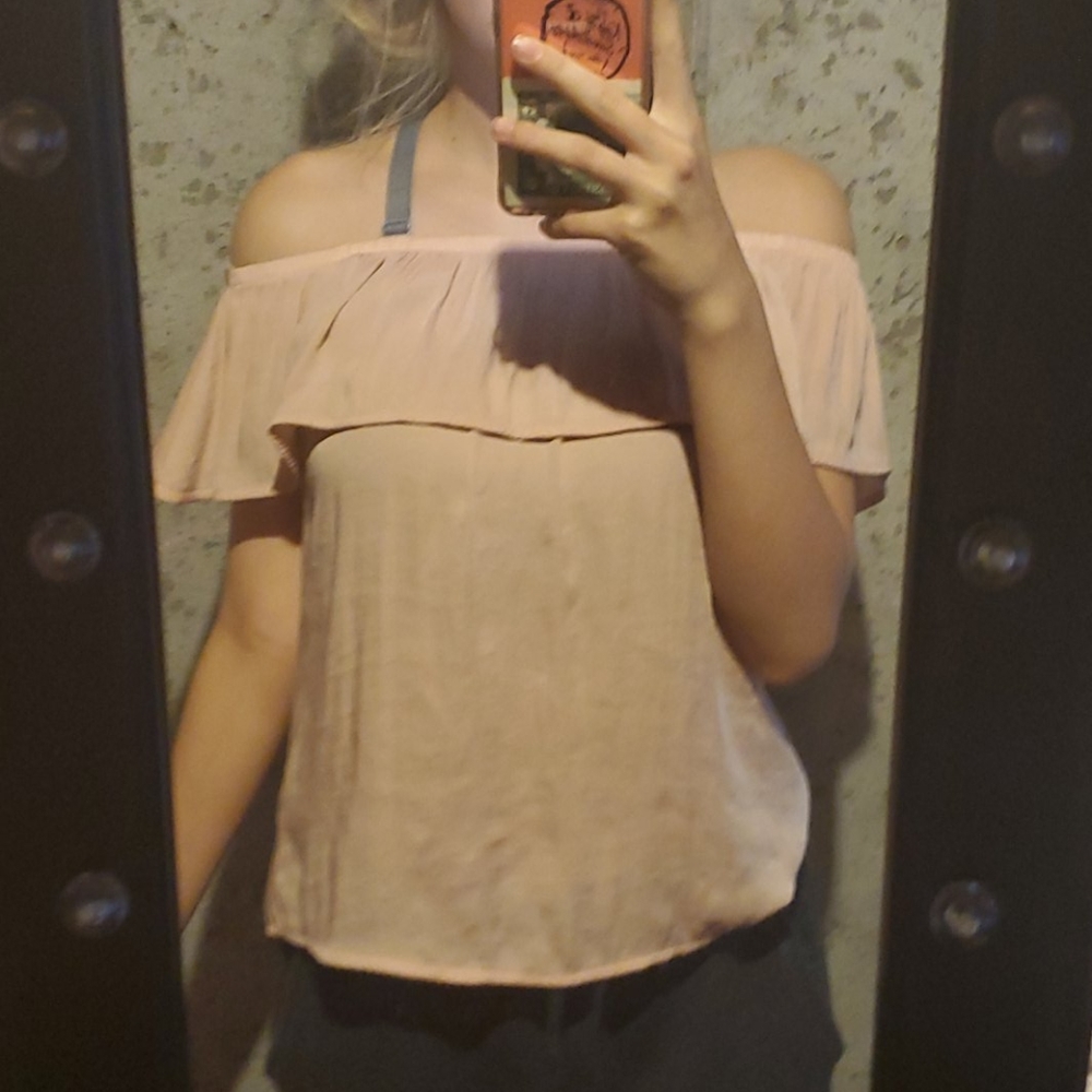 Off the shoulder shirt